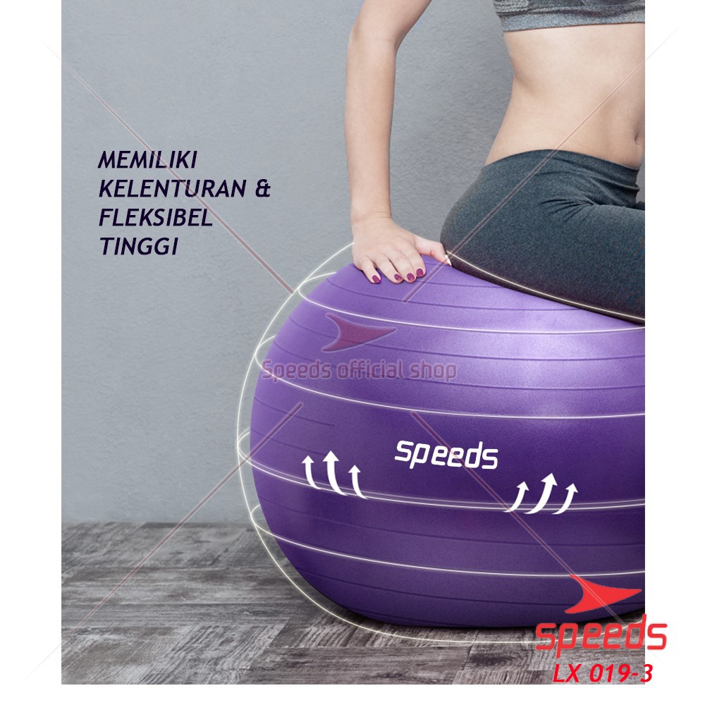 bola yoga 75 cm tebal