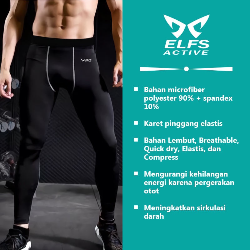 celana baselayer legging pria