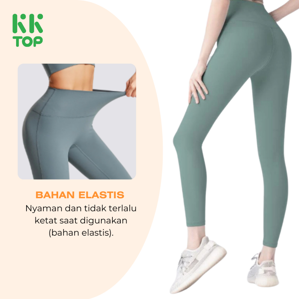 legging high waist untuk senam