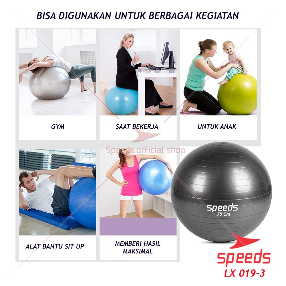 manfaat SPEEDS Gym Ball untuk fitness